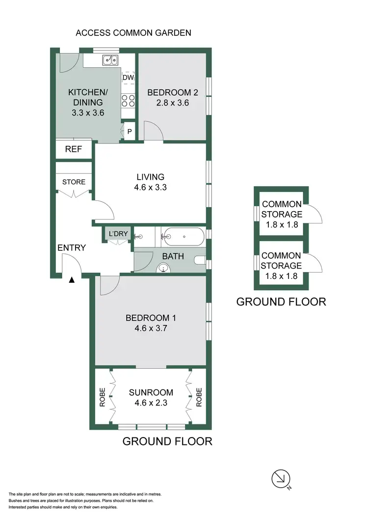 Floorplan of Homely apartment listing, 2/318 Edgecliff Road, Woollahra NSW 2025