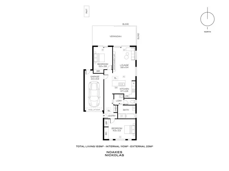 Floorplan of Homely house listing, 115A Sturt Road, Dover Gardens SA 5048