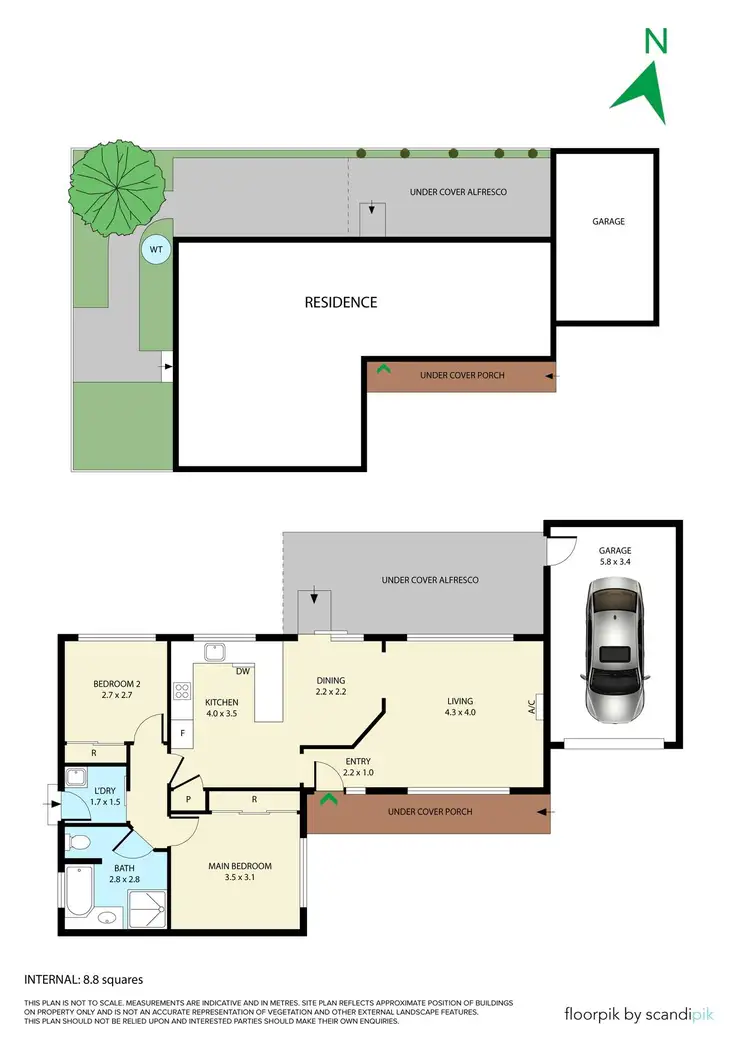 Floorplan of Homely unit listing, 4/25 Bowen Street, Ferntree Gully VIC 3156