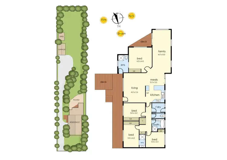 Floorplan of Homely house listing, 188 North Road, Langwarrin VIC 3910