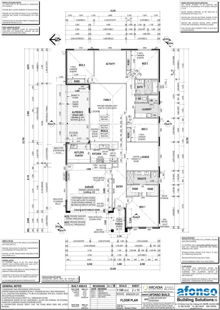 Floorplan of Homely house listing, 13 Keysor Way, Wodonga VIC 3690