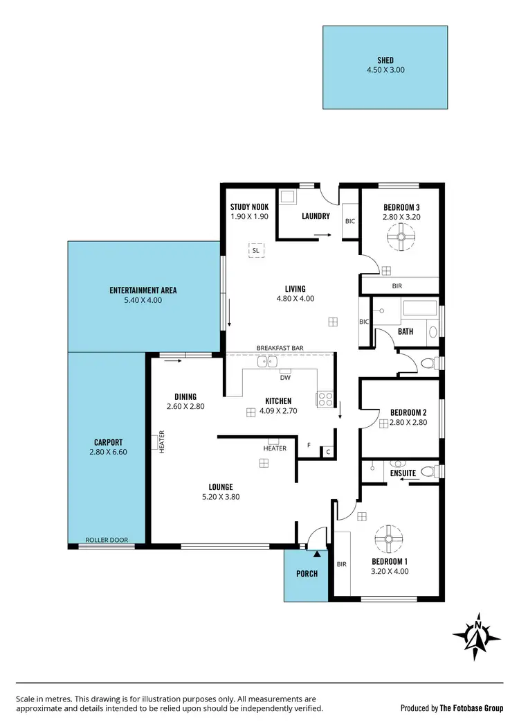 Floorplan of Homely house listing, 28 Sherwood Avenue, Happy Valley SA 5159