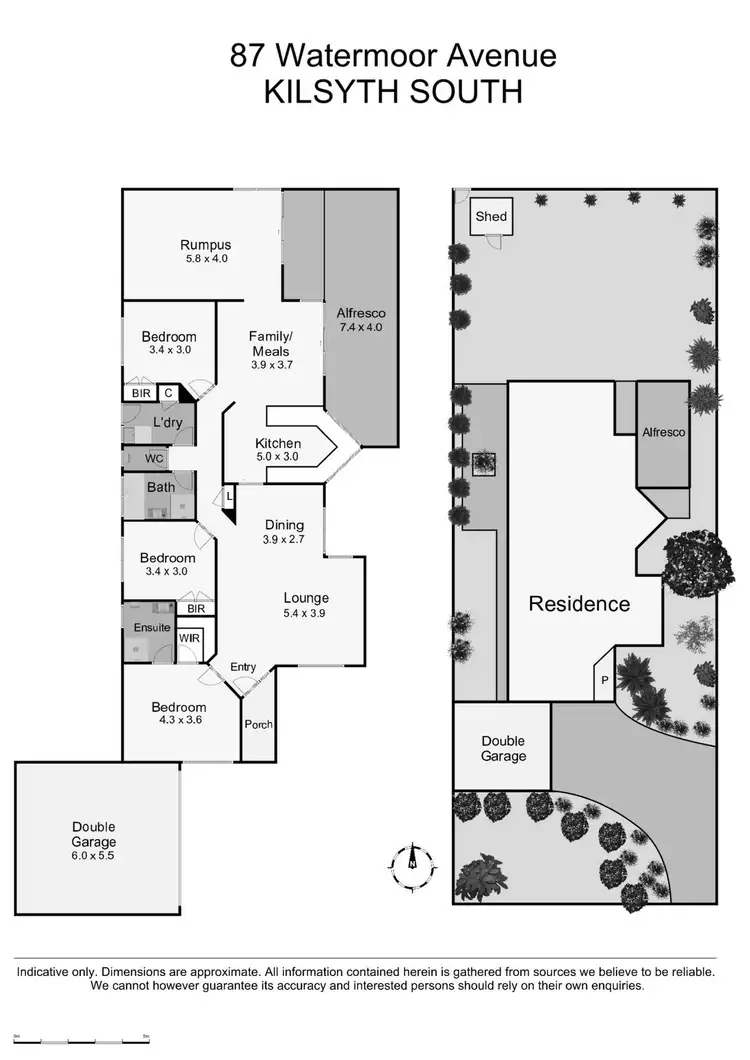 Floorplan of Homely house listing, 87 Watermoor Avenue, Kilsyth South VIC 3137