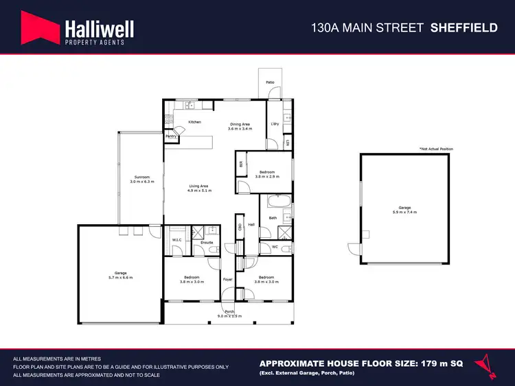 Floorplan of Homely house listing, 130a Main Street, Sheffield TAS 7306