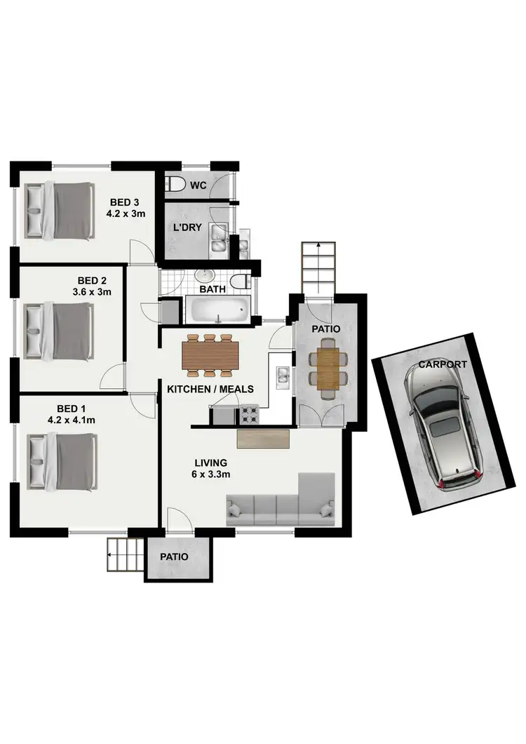 Floorplan of Homely house listing, 67 Goldfinch Street, Inala QLD 4077
