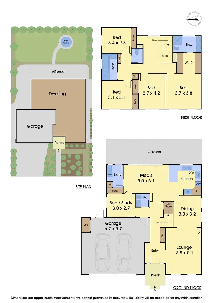 Floorplan of Homely house listing, 8 Hastings Street, Bundoora VIC 3083