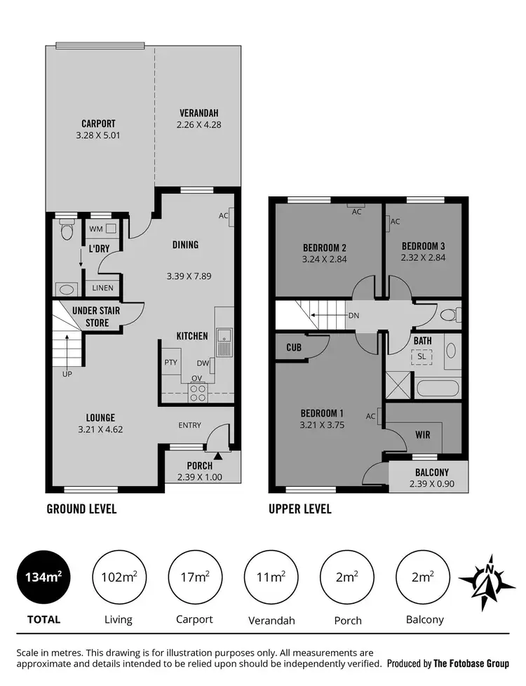 Floorplan of Homely townhouse listing, 378 Carrington Street, Adelaide SA 5000