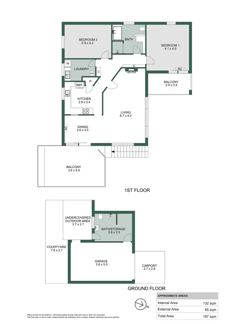 Floorplan of Homely house listing, 13A Stanhope Street, West Beach SA 5024