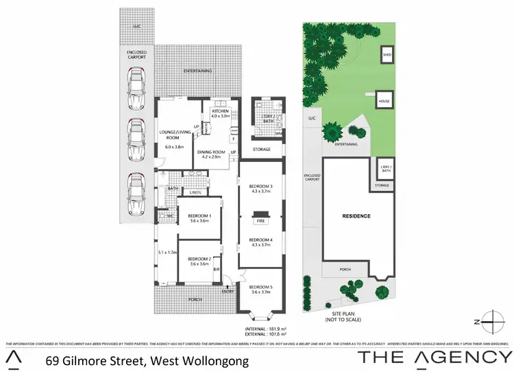 Floorplan of Homely house listing, 69 Gilmore Street, West Wollongong NSW 2500