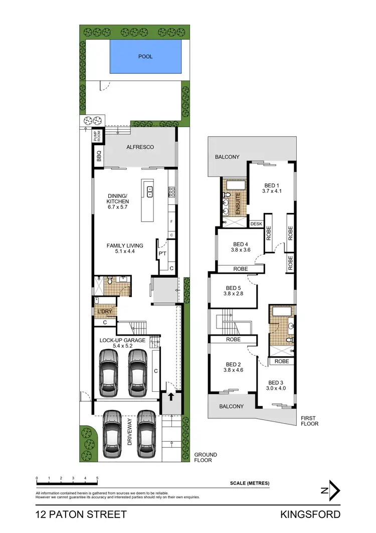 Floorplan of Homely house listing, 12 Paton Street, Kingsford NSW 2032