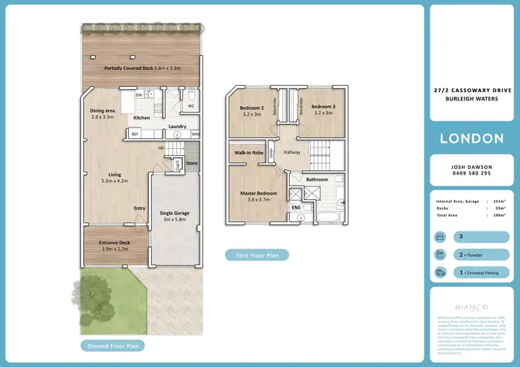 Floorplan of Homely villa listing, 27/2 Cassowary Drive, Burleigh Waters QLD 4220