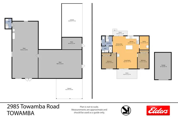 Floorplan of Homely rural property listing, 2985 Towamba Road, Towamba NSW 2550