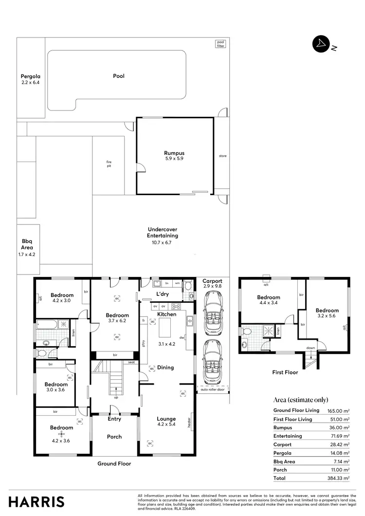 Floorplan of Homely house listing, 8 Almond Avenue, Dernancourt SA 5075