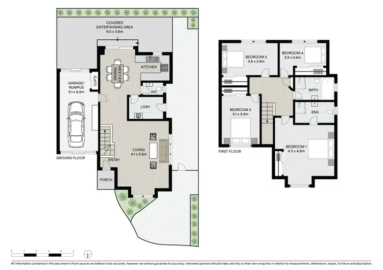 Floorplan of Homely semi-detached listing, 2/78A Weston Street, Harris Park NSW 2150