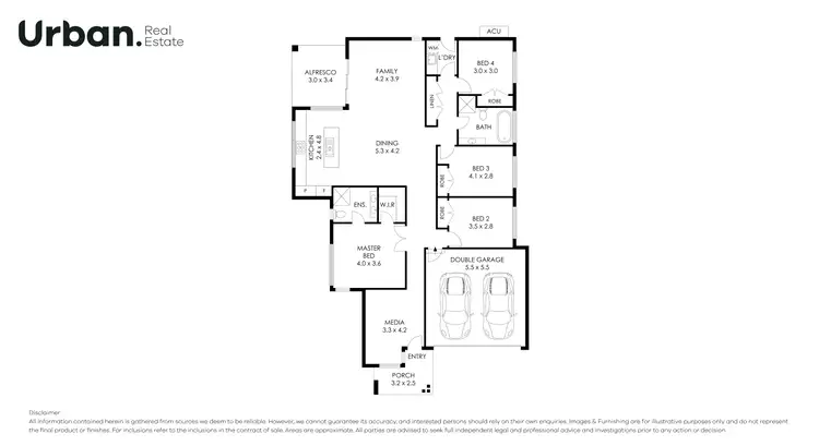 Floorplan of Homely house listing, 5 Davidson Way, Gables NSW 2765
