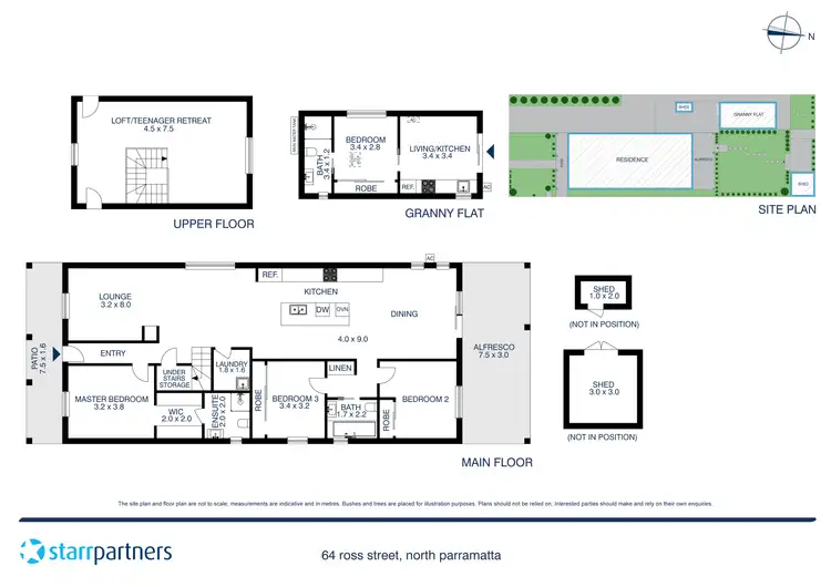 Floorplan of Homely house listing, 64 Ross Street, North Parramatta NSW 2151