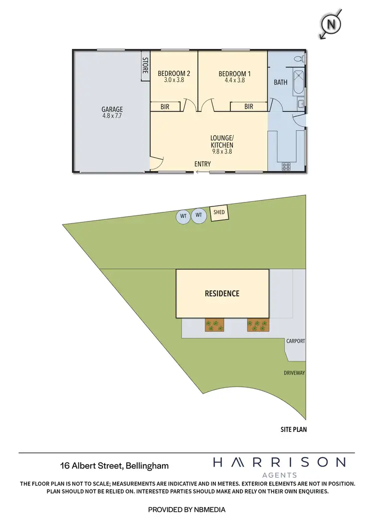 Floorplan of Homely house listing, 16 Albert Street, Bellingham TAS 7254