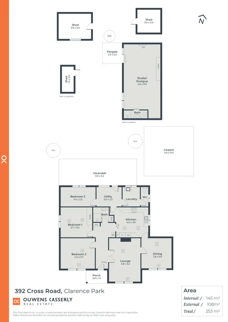 Floorplan of Homely house listing, 392 Cross Road, Clarence Park SA 5034