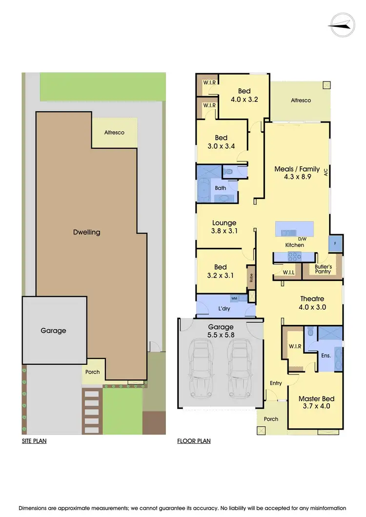 Floorplan of Homely house listing, 280 Dwyer Street, Kalkallo VIC 3064