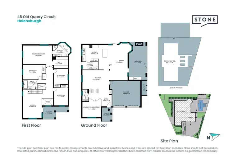 Floorplan of Homely house listing, 45 Old Quarry Circuit, Helensburgh NSW 2508