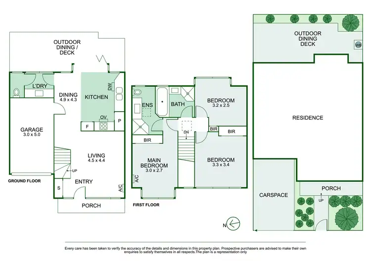 Floorplan of Homely house listing, 56A Hornby Street, Prahran VIC 3181