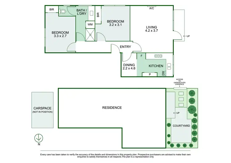 Floorplan of Homely apartment listing, 3/19 Horace Street, Malvern VIC 3144