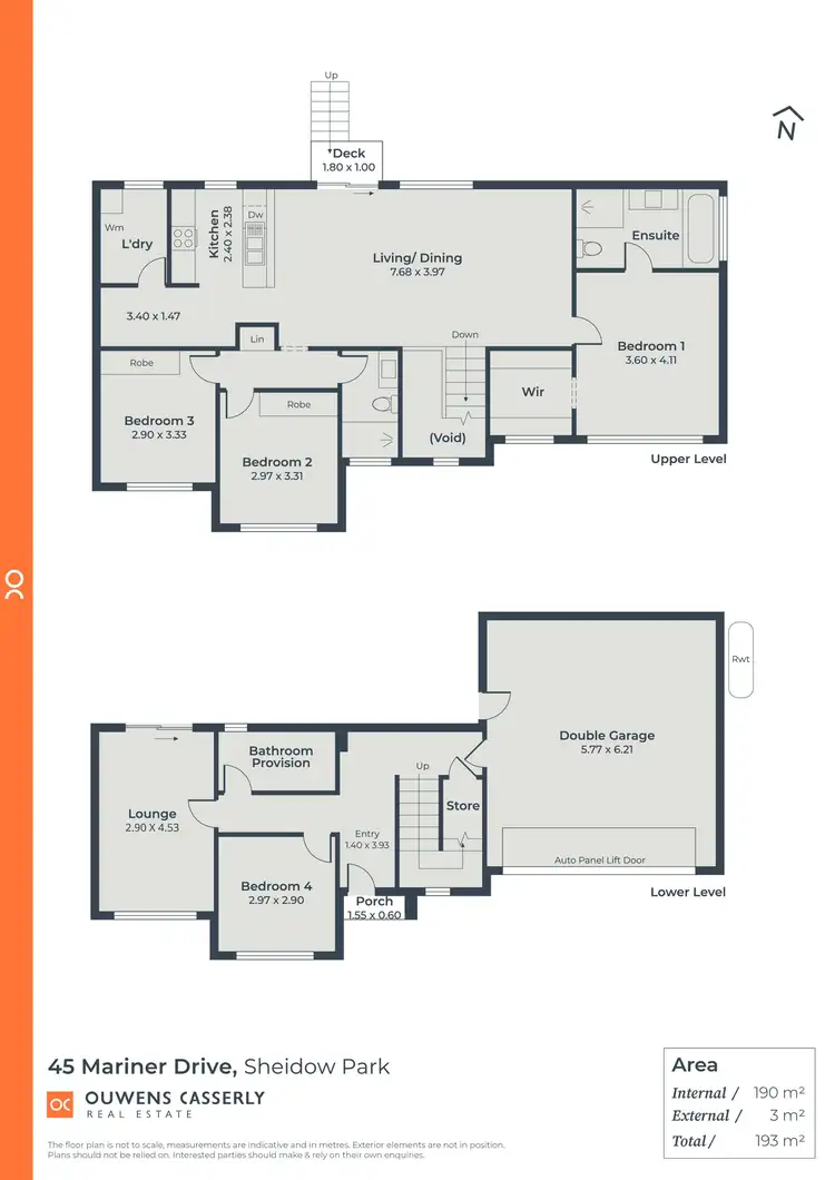 Floorplan of Homely house listing, 45 Mariner Drive, Sheidow Park SA 5158