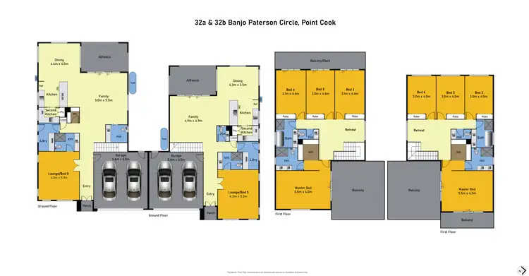 Floorplan of Homely house listing, 1/32 Banjo Paterson Circle, Point Cook VIC 3030