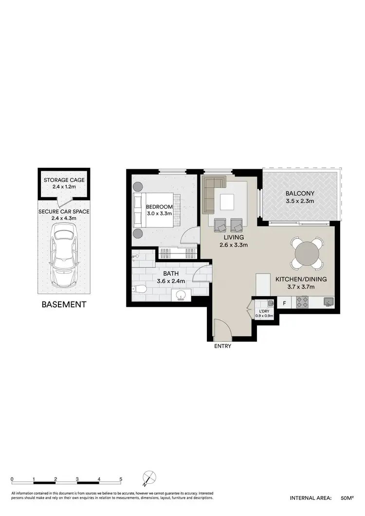 Floorplan of Homely unit listing, 23/75 Faunce Street West, Gosford NSW 2250