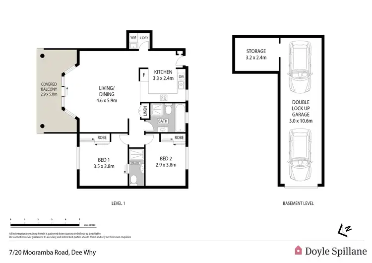 Floorplan of Homely apartment listing, 7/20 Mooramba Road, Dee Why NSW 2099