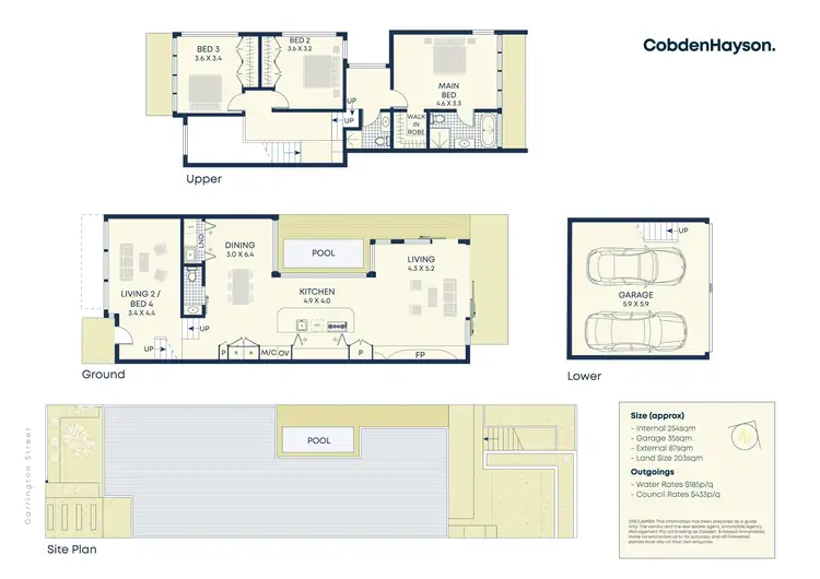 Floorplan of Homely house listing, 40a Carrington Street, Lilyfield NSW 2040