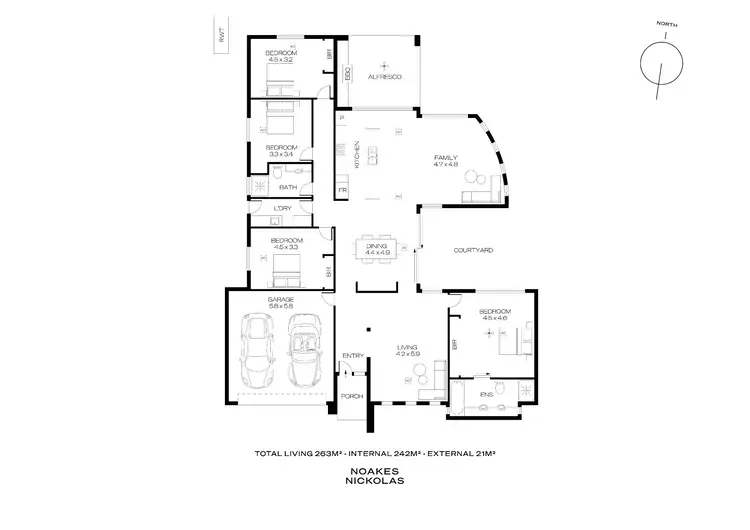 Floorplan of Homely house listing, 81 Highfield Drive, Craigburn Farm SA 5051