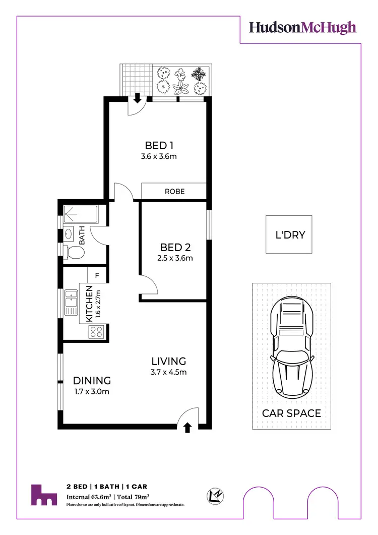 Floorplan of Homely unit listing, 5/21 Ormond Street, Ashfield NSW 2131