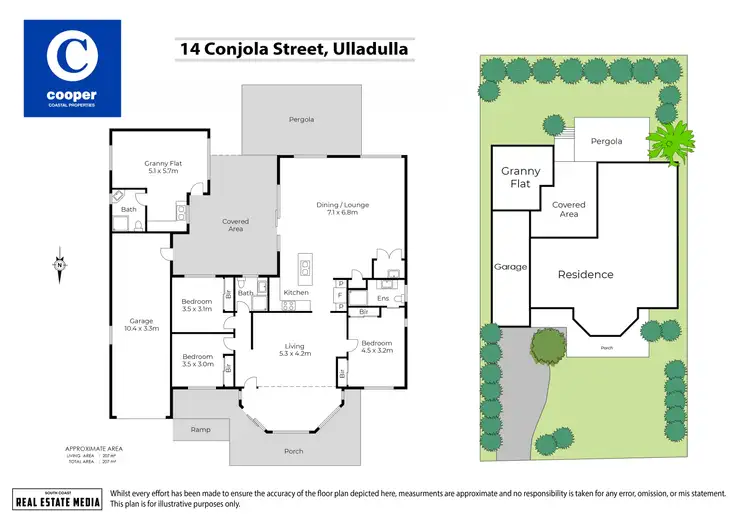 Floorplan of Homely house listing, 14 Conjola Street, Ulladulla NSW 2539