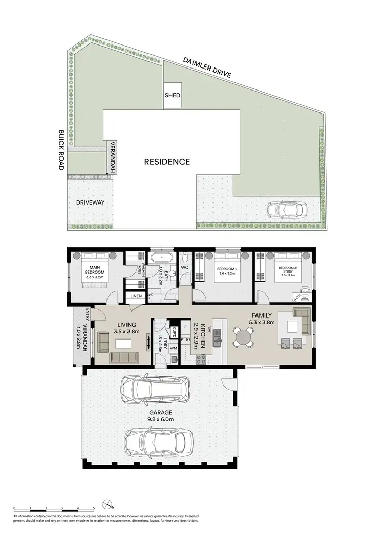 Floorplan of Homely house listing, 1 Buick Road, Smythes Creek VIC 3351