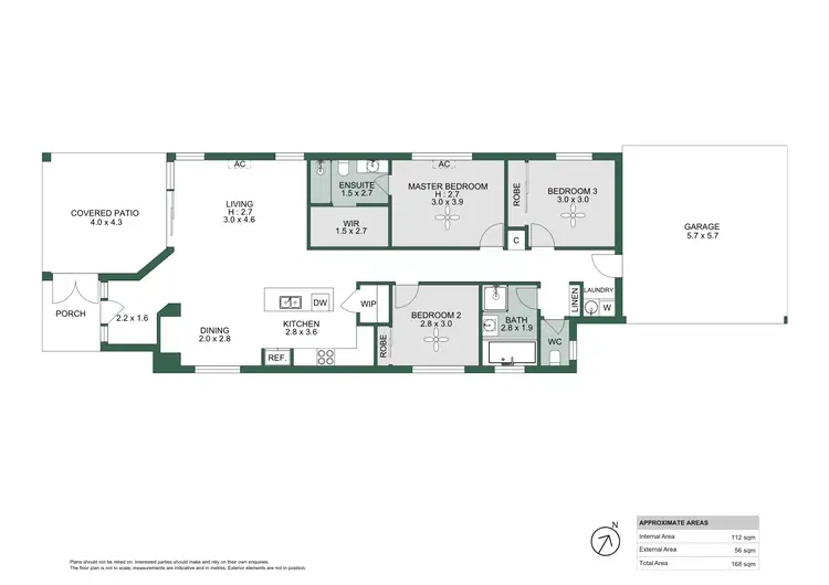 Floorplan of Homely house listing, 6 Malone Place, Underwood QLD 4119