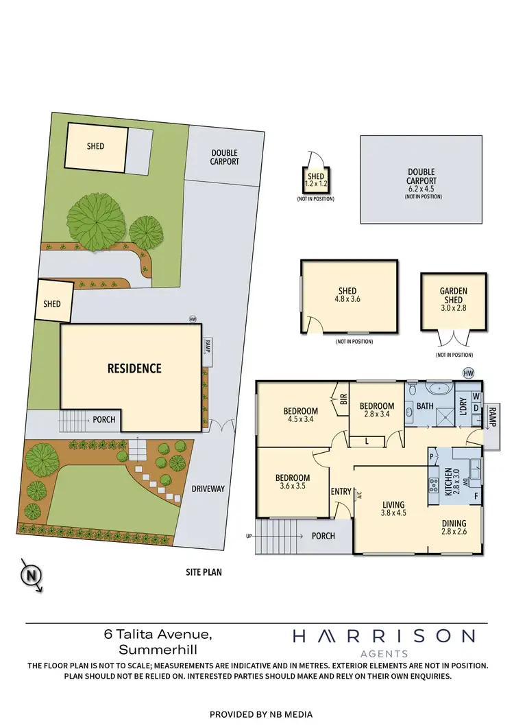 Floorplan of Homely house listing, 6 Talita Avenue, Summerhill TAS 7250