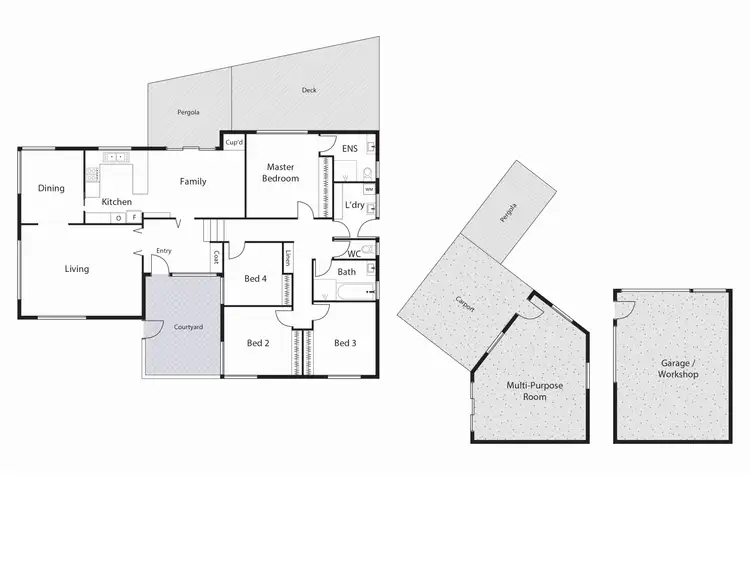 Floorplan of Homely house listing, 54 Tullaroop Street, Duffy ACT 2611