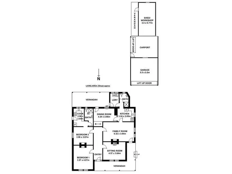 Floorplan of Homely house listing, 107 Wattle Street, Fullarton SA 5063