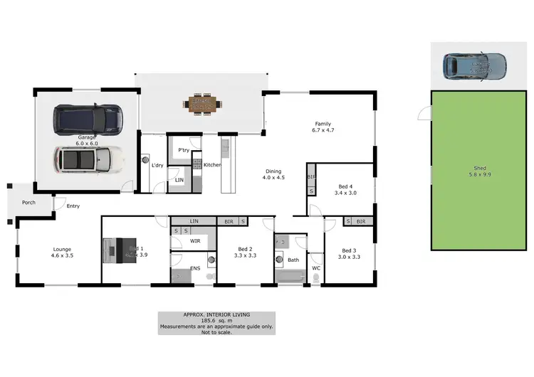 Floorplan of Homely house listing, 19 Arnica Circuit, Baranduda VIC 3691