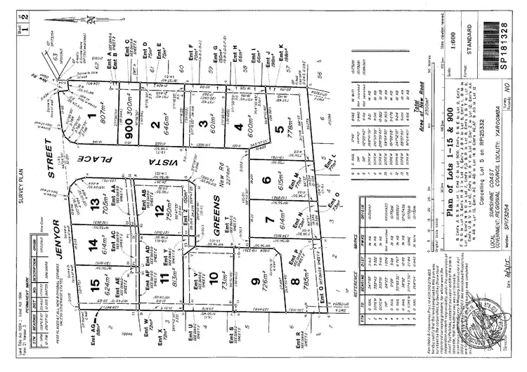Floorplan of Homely land listing, LOT 9 Greens Vista Place, Yaroomba QLD 4573