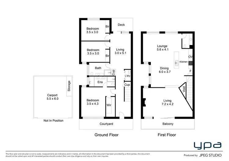 Floorplan of Homely house listing, 18 The Esplanade, Caroline Springs VIC 3023
