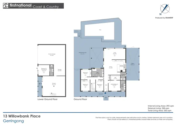 Floorplan of Homely house listing, 13 Willowbank Place, Gerringong NSW 2534