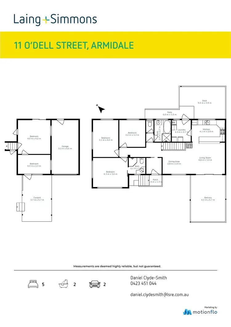 Floorplan of Homely house listing, 11 O'dell Street, Armidale NSW 2350