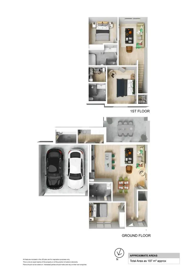 Floorplan of Homely townhouse listing, 3C Reid Avenue, Felixstow SA 5070