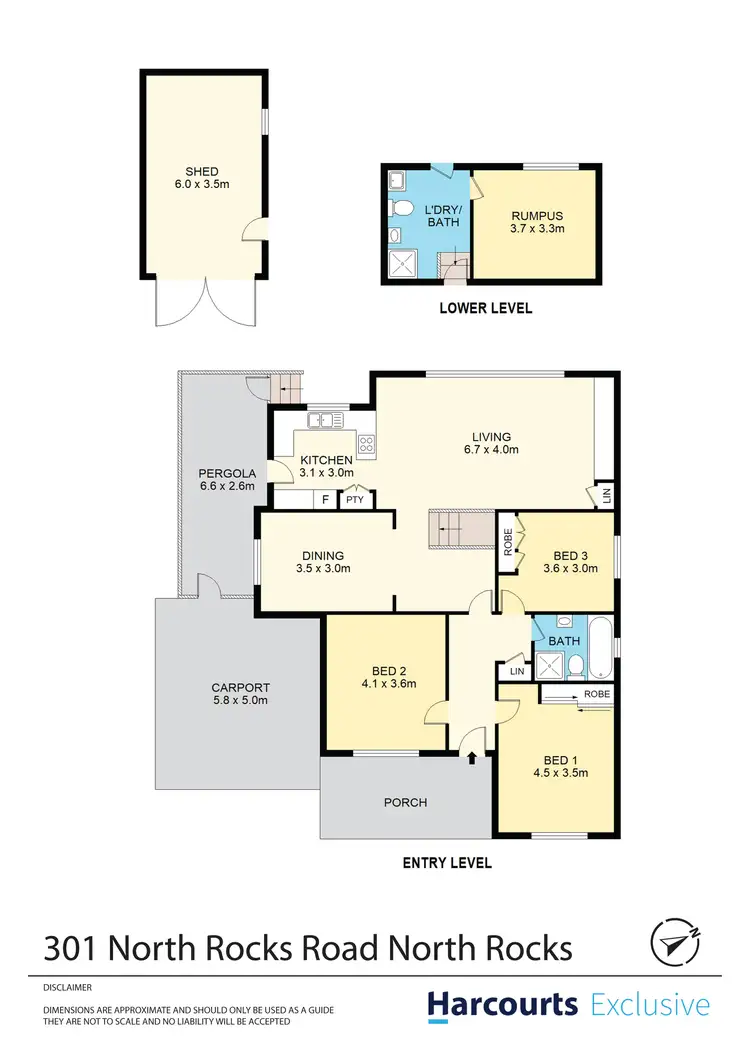 Floorplan of Homely house listing, 301 North Rocks Road, North Rocks NSW 2151