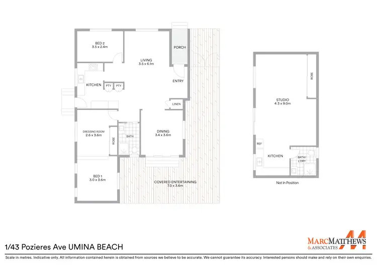 Floorplan of Homely house listing, 1/43 Pozieres Avenue, Umina Beach NSW 2257