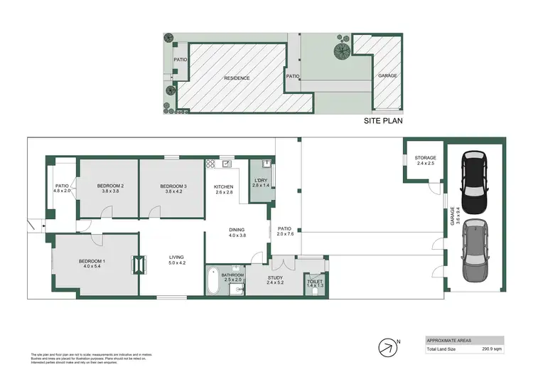 Floorplan of Homely house listing, 5 Wentworth Street, Tempe NSW 2044