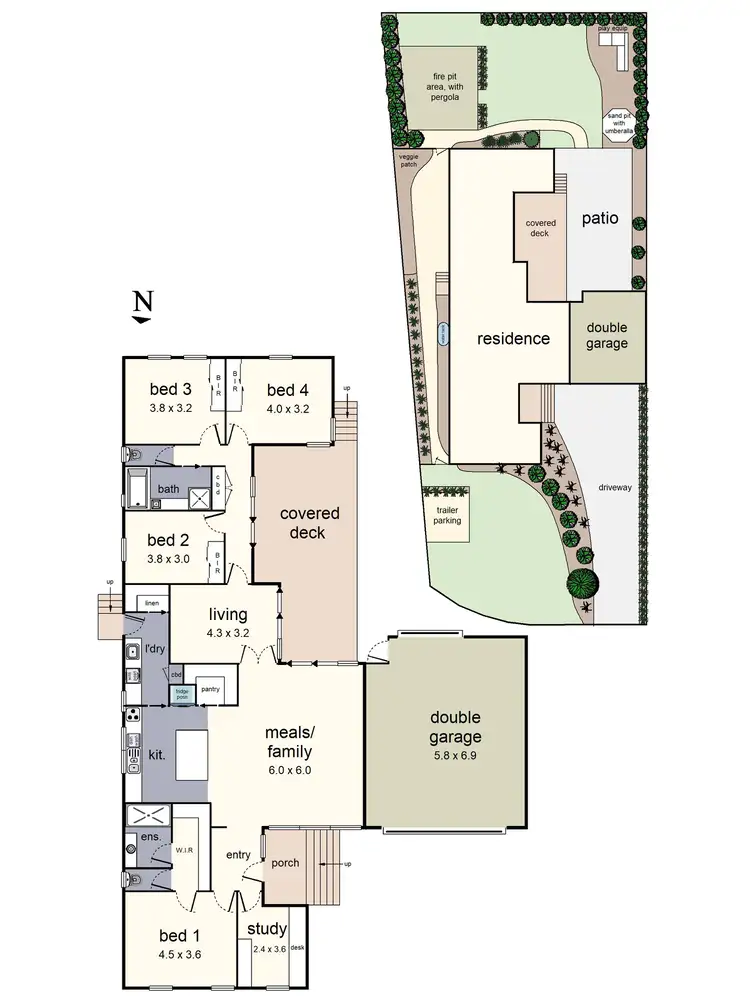 Floorplan of Homely house listing, 26 Glendale Drive, Chirnside Park VIC 3116
