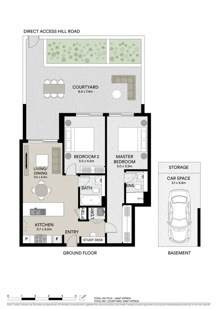 Floorplan of Homely apartment listing, 102/53 Hill Road, Wentworth Point NSW 2127